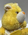 Vintage 1984 Care Bears Funshine Bear Plush Hidden Secret Coin Bank 