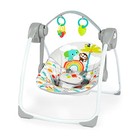 Portable Baby Swing 6 Speed 10 Melody 2 Recline Newborn To 9 Months Travel