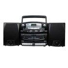 Supersonic Black Edition Vintage Bluetooth Stereo System Home Music Audio System