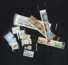 Lot 600 Pcs Professional Stamp Sleeves Holders Collection Protection Opp 