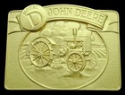 Pc16167  mib  Vintage 1988   john Deere   Model  d  Tractor 24k Gold Buckle