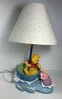 Vintage Hampton Bay Disney Winnie The Pooh   Piglet Umbrella Nursery Lamp 16 