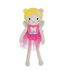 Your Zone Kids Pink Fairy Princess Glow In The Dark 22  Plush Doll Pillow Euc