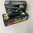 Coffin Bank Wind Up Animated Savings Bank Toy Boxed