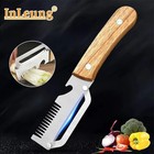 New 2 In 1 Multi-functional Vegetable Peeler For Kitchen Stainless Steel Peeler