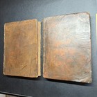        1691 Biblia Sacra Latin 2 Vols Unique Manuscript Annotated Holy Bible
