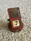 Vtg Brown   Bigelow Advertising Perpetual Flip Calendar Ebling Hardware   Plumbi