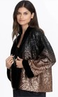 Johnny Was Dorian Sequin Kimono Jacket-holiday Velvet sequin Reversible Sz M Nwt