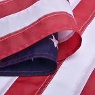 4 x6  Ft American Flag Sewn Stripes Embroidered Stars Brass Grommets Usa Us U s 