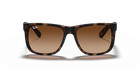 Ray-ban Justin Classic Havana brown Gradient 51 Mm Sunglasses Rb4165 710 13