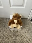 Fao Schwarz Brown   Cream Dog Plush Stuffed Animal Small 2010 Mpn Fao 27407