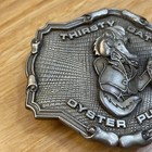 The Thirsty Gator Oyster Pub Belt Buckle Miami Florida Kg Jd