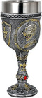 Medieval Armor Knight Wine Goblet - Renaissance Royal Warrior Chalice Drinkware