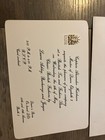 Cunard Lines Queen Elizabeth 2 Invitation To British Tea And Fashion Show