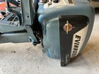 Vintage Outboard Boat Motor Evinrude 7 5 Hp  S  7520-16864  1957 With Gas Tank
