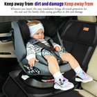 Car Seat Protector  2 Pack Of Seat Protectors  Thickest Padded 600d Fabric Paddi