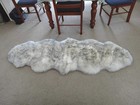 Genuine New Zealand Sheepskin Rug Grey Double Sheepskin Rug Lambswool