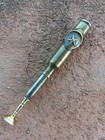Rare Ww1 Trench Art Battle Of Salonica Turkish Star Cusom Tobacco Pipe Tamper