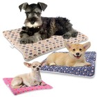 Self Warming Pet Bed Cushion Pad Dog Cat Cage Kennel Crate Soft Cozy Mat Blanket