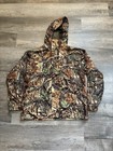 Cabelas Dry Plus Rain Jacket And Pants Med Set Seclusion 3d Camo Hooded