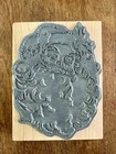 New Stampendous Jolly Santa Ink Stamp 5-1 4  X 4 