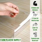 Farm Plastic Supply - Clear Vinyl Sheeting - 12 Mil - 6 5ft Wide