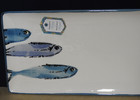 Papart Seramik Turkey Platter Tray Fish School New 13 3 4 