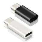 3pcs Lightning Female To Usb C Male Adapter Iphone 15 Charging Data Sync