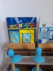 Wooden Train Track Accessories  Trees And Signs  Lot Of 24  Unbranded 