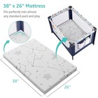 Pack And Play Mattress Topper Baby Pack N Play Mattresses For Playpen And Pla   