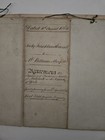 Marriage Deeds And Receipts From York England 1700-1800s Very Rare