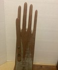Pair Of Antique Wooden Zehleinograph Industrial Glove Mold Forms Gloversville Ny