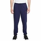 Puma Mens Training Pants Xl Navy Gray Side Stripe Adjustable Waist Cotton Blend