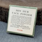 Vintage Nos Jergens Ben Hur Face Powder Box Art Deco Sealed Makeup 1920s Flesh