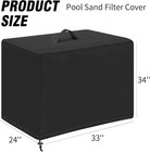 420d Heavy Duty Swimming Pool Heat Pump Winter Cover For Outside  Waterproof