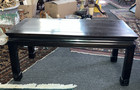 Antique Chinese Ming Dynasty Style Side Wood Table 36   x 17 3 4    X 16 1 2    Inches