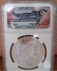 2014 Britannia Error Lunar Horse Obverse Mule 1 Oz  Silver Coin Ngc Ms69 Pl Wcoa