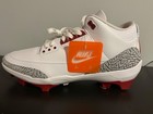Nike Air Jordan 3 Force Savage Oklahoma University Football Cleats Size 14 New