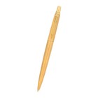 Parker Jotter Gold Trim Gt Ball Point Pen  Blue Ink  Fine Tip  New  Jotter
