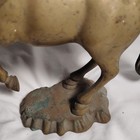 Solid Brass Vintage Pegasus Winged Horse Mythical Fantasy Figurine 10 X 8 Heavy