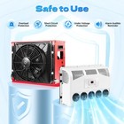 12v Electric 11000 Btu Mini Split Ac For Rv Truck Cab Motorhome Bus Camper Van