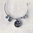 Mickey Mouse Disney Alex And Ani Bangle Bracelet 2017 Silver-tone Graduation