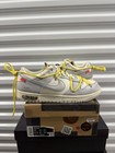 Nike Off-white Dunk Low Lot 27 Size 10 Dm1602-120