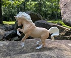 Breyer Stablemates Horse     Custom Croi     Cm Dappled Palomino 