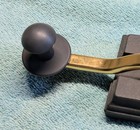 Morse Code  navy Knob With Solid Guard    Signed Book  the Cw Way Of Life 