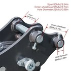 Free Ship 0 8-1 5 Ton Mini Excavators Attachment Quick Hitch Coupler Attachments