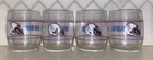 Vintage Houston Oilers Glasses Tumblers  Collection Mobil Nfl Football  18 