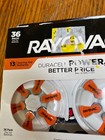 Nib Rayovac Duracell Power 36 Pack Size 13 Hearing Aid Batteries Use By Feb 2027