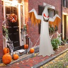 12ft Halloween Inflatable Towering Terrible Spooky Ghost W build-in Led Light
