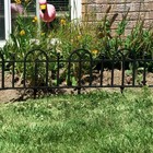 Victorian Garden Border Fencing Set 8 Feet Long X 10 Inches High